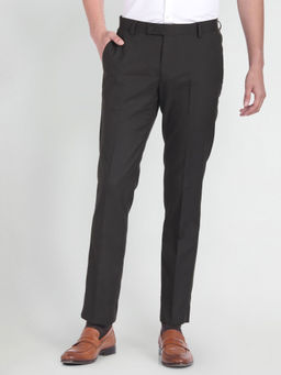 Arrow - Brown Tartan Check Formal Trouser