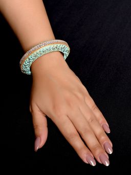 AG'S - Oni tretchable Mint Green Bracelet Kada