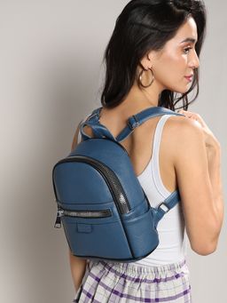Haute Sauce - The Curve Blue Mini Backpack