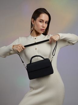 Haute Sauce - Black The Core Sling Bag with Detachable Strap