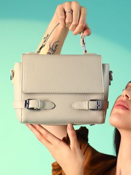 Haute Sauce - Green The Fibula Hand Bag with Detachable Strap