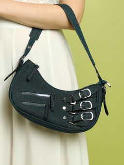Haute Sauce - Navy Blue The Denim Sling Bag