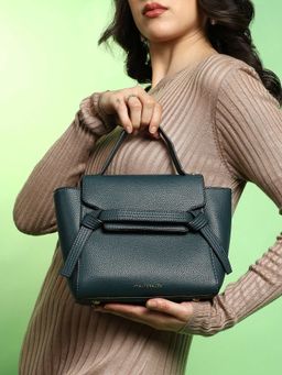 Haute Sauce - Navy Blue The Cruise Hand Bag with Detachable Strap