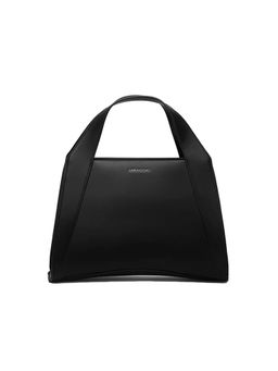 MIRAGGIO - Risa Black Top Handle Handbag With Adjustable And Detachable Strap