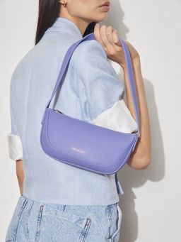 MIRAGGIO - Freya Lavender Shoulder Bag
