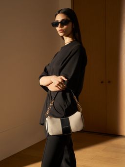 MIRAGGIO - Bella Shoulder Bag With Detachable Strap