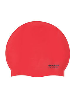 Viva Swimming - Unisex Silicone Swimming Cap Red
