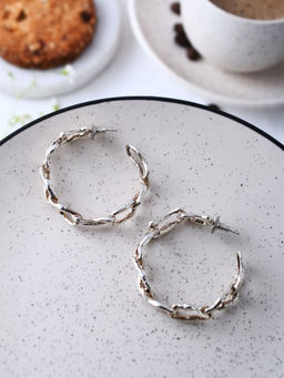 Kassa - Silver Dawn Hoops