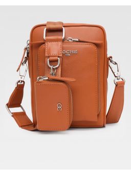 Hoche Paris - Tan Grandeur Sling Bag