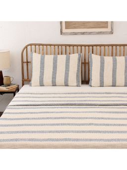 House This - Shivalik Bedcover Dark Blue (Queen)