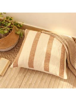 House This - Shivalik Cushion Cover Brown (24 x 24 Inches)