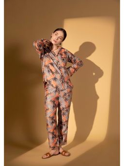 HOUSE OF SAL - Green Tropical Paradise Pants