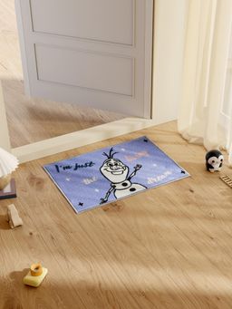 SPACES - Disney Frozen Anti-Skid Bathroom & Door Mat with Character Design Light Violet