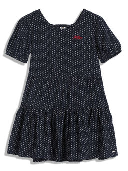 Tommy Hilfiger - Girls Blue Color Dress
