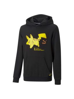 Puma - X Pokemon Unisex Kids Black Hoodie