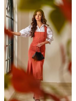 Kelby Huston - Black Leather Textured Handheld Bag