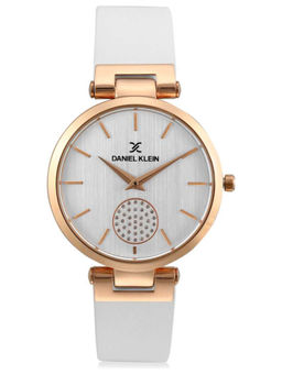 Daniel Klein - Analog Silver Dial Women Watch- DK12202-6