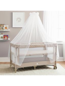 StarAndDaisy - Beige Alloy Steel Nursery Cradle