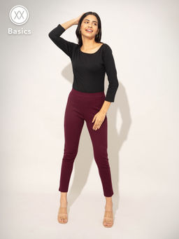 Twenty Dresses by Nykaa Fashion - Basics Black Solid Boat Neck Bodysuits