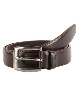 ZEVORA - Men Brown Solid Belt