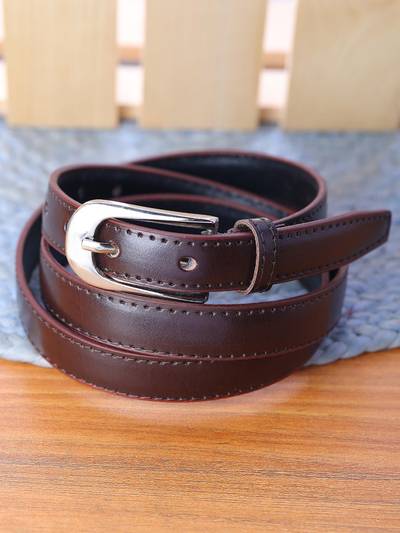 Women Brown Formal Belt