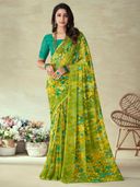 Green color option, Sold out, Currently selected