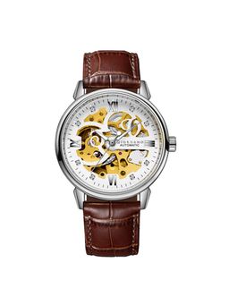 Giordano - Iconic Skeleton Automatic Watch with Brilliant Diamond Accents For Men - Gz-50113 (M)