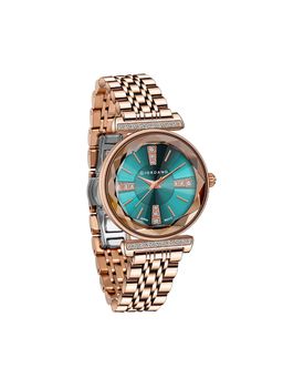 Giordano - Stylish Diamond Studded Analog Wrist Watch For Women - Gz-60084 (M)