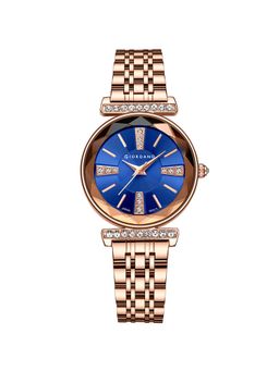 Giordano - Stylish Diamond Studded Analog Wrist Watch For Women - Gz-60084 (M)
