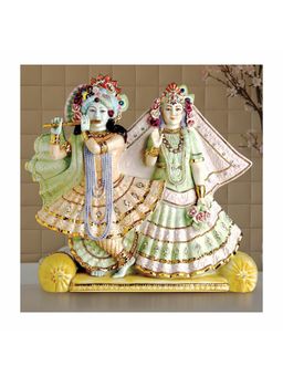 Momentz - Radha Krishna Porcelain- Colored