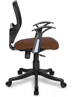 Savya Home - Delta Mb Chair Umbrella Base Office Chair (Beige)