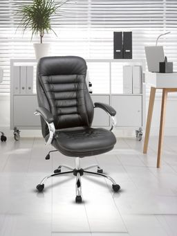Savya Home - Black Office Chair Savoc115Blk