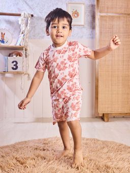 Softsens Baby - Brown Forest Fables Toile Co-Ord Set
