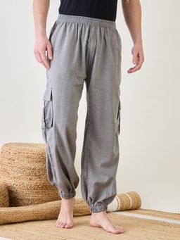 The Kaftan Company - Mens Grey Joggers