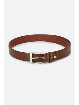 Van Heusen - Men Brown Textured Casual Belt