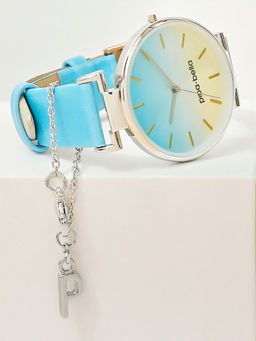 Pipa Bella by Nykaa Fashion - Silver-Plated P Initial Watch Charm