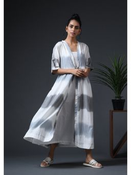 Vasstram - Ombré Ikat Dress (Set of 2)