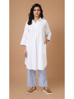 Vasstram - Back Stripe Kurta Set (Set of 2)