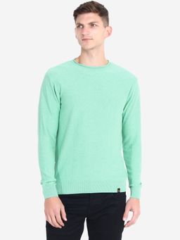 JOE Hazel - Mint Green Rollover Neck Pullover