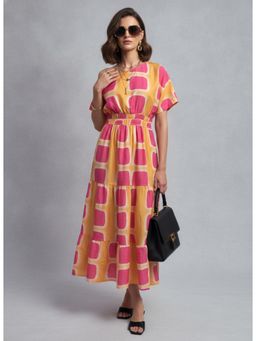 Twenty Dresses by Nykaa Fashion - Womens Yellow Block Dress