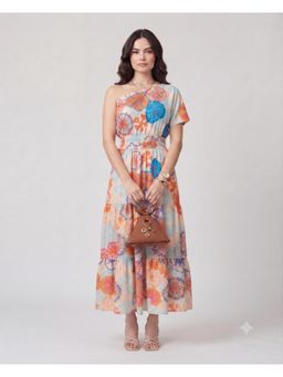 Twenty Dresses by Nykaa Fashion - Womens Multi-Color Floral Maxi Dress