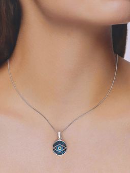 Kai Jewel - Sterling Silver Love Pendant with Chain Necklace