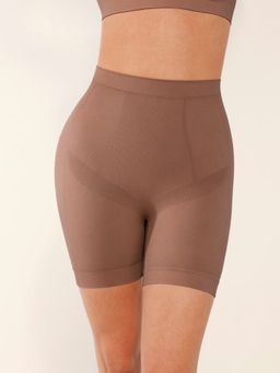 Shop The Edit - Women Seamless High-Rise Butt-Lifting Body Shaper Shorts