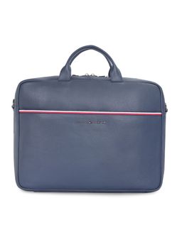 Tommy Hilfiger - Unisex Rothenburg Business Messenger Bag - Navy Blue