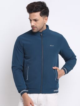 SPIRIT - Men Solid High Neck Jacket