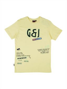 Gini & Jony - Boys Yellow T-shirts