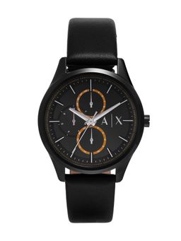 ARMANI EXCHANGE - Men Black Round Dial Analog Watch - AX1886 (S)