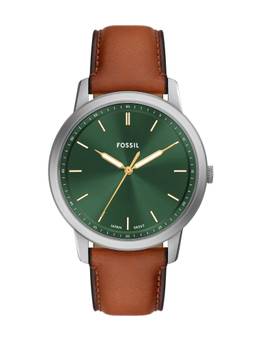 Fossil - Men Green Round Dial Analog Watch - FS6094 (S)
