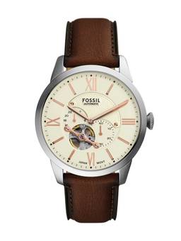 Fossil - Men Beige Round Dial Analog Watch - ME3266 (S)