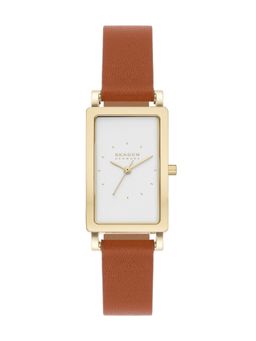 Skagen - Women White Rectangular Dial Analog Watch - SKW3097 (S)